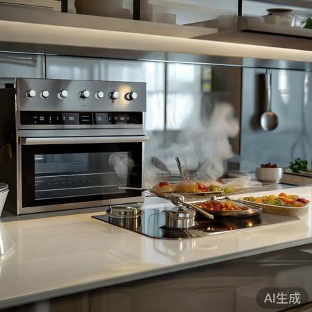 帅丰蒸烤一体灶分享结束