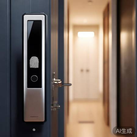 指纹锁开门，便捷又爽快