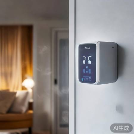 “智能除霜探头，温暖守护家”