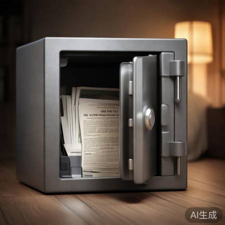保险柜保重要文件