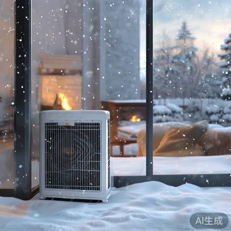 空气能采暖，安装便捷，温暖静谧
