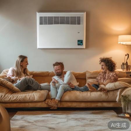 家用空气能暖气，温暖如春