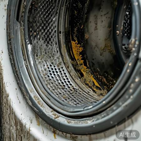 洗衣机内筒藏污纳垢