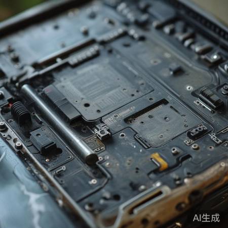 检查电视电源板是否烧焦或松动