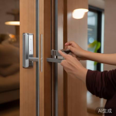 选指纹锁，注意厂家和安装安全。