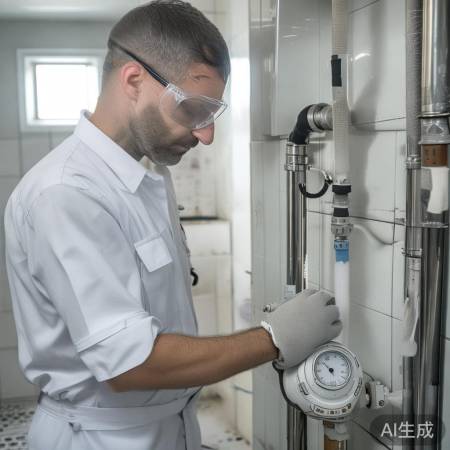 检查水压，确保安全