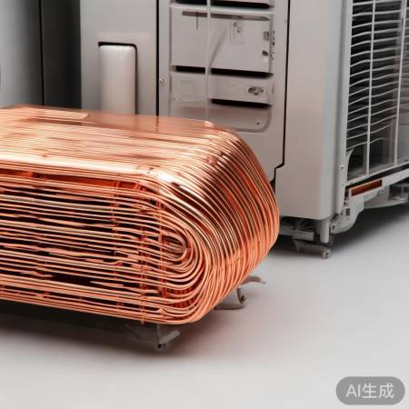 空调心脏，铜制耐用散热佳