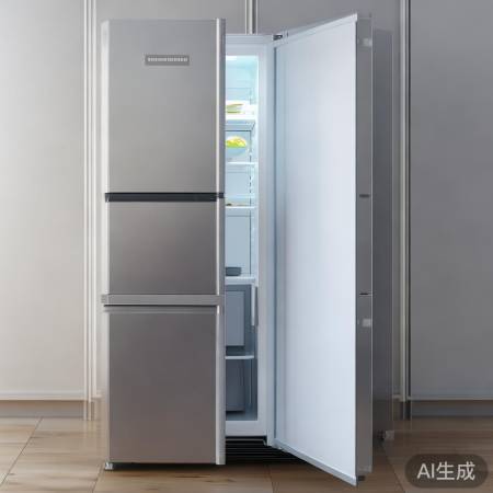 风冷四门冰箱,易清洁无霜