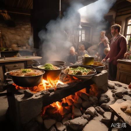 柴火灶:美味节能乐生活