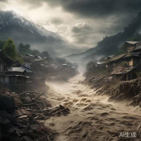 尼泊尔山洪,死亡389人