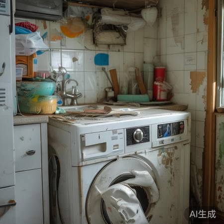 租客苦,破洗衣机隐患多