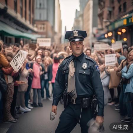 英勇民警护民财