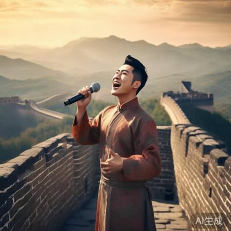 肖战长城唱《我和我的祖国》