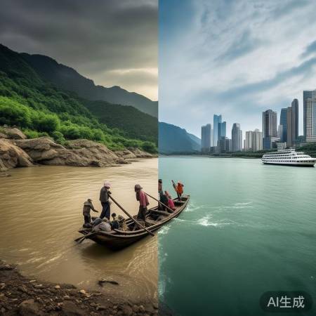 长江变迁，李大爷见证