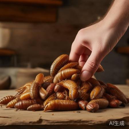 板栗虫:虫中牛肉,高蛋白美食