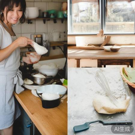 米饭变蛋糕创意妙