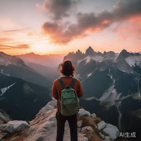 成都游客夜拍误将大山当云朵