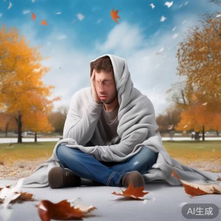 秋冻不当,身体不适案例增